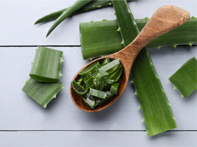 Skin benefits of aloe vera